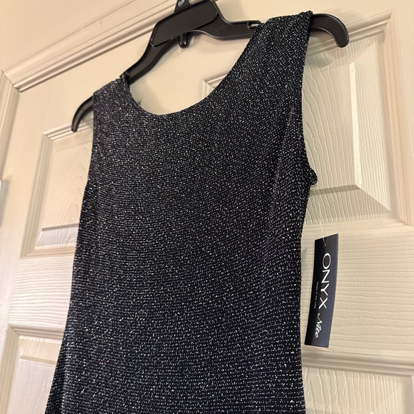 Black Sparkly Evening Gown - Picture 2 of 6